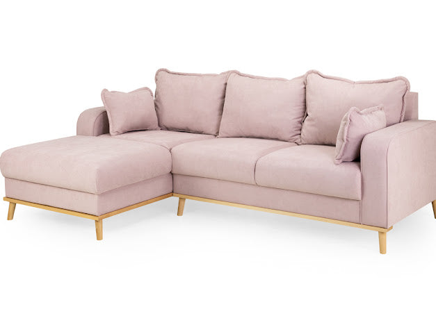 Briar Sofa Left Hand Facing Corner | Grey,Blue,Beige,Pink