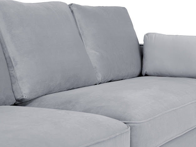 Munich Sofa Set | Plush Grey