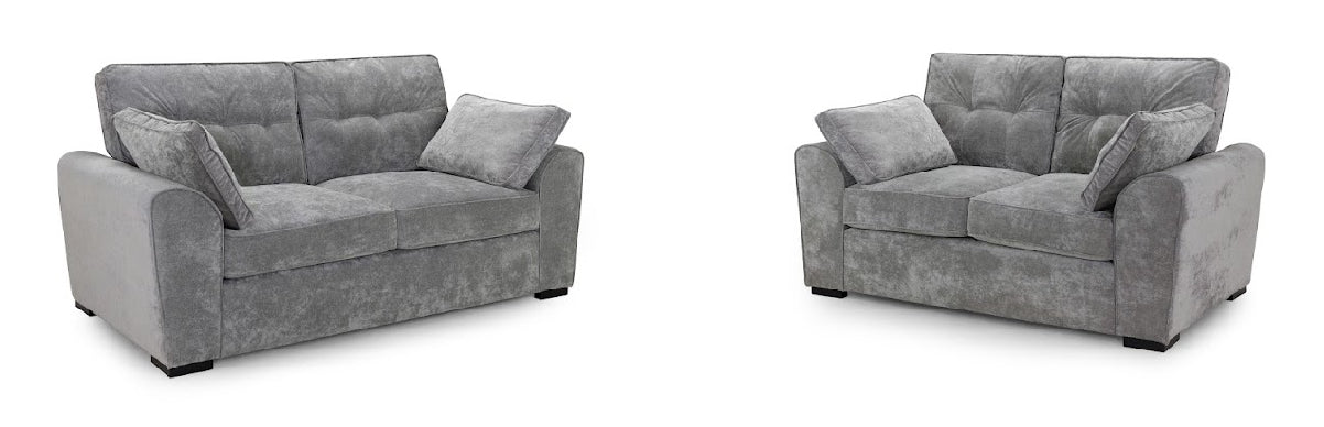 Maxwell Sofa Set | Grey