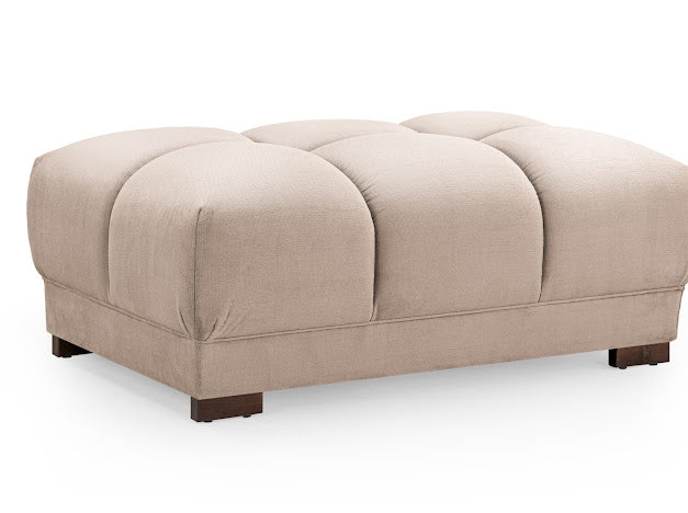 Azzuro Footstools | Cream,Grey,Mocha