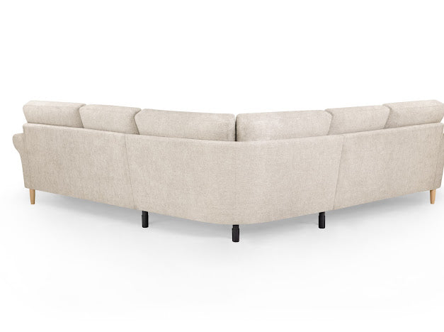 Florence Sofa Set Large Corner | Beige,Silver,Mocha