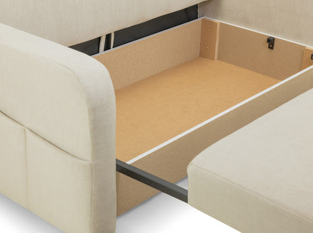 Penelope Sofa Bed 2 Seater | Grey,Beige
