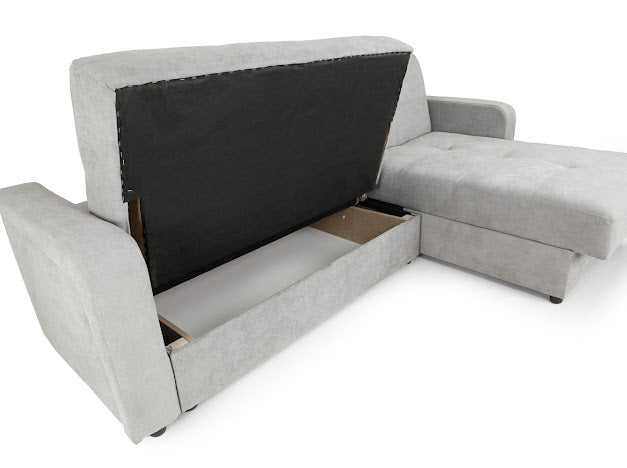 Kair Sofa Bed Corner | Grey,Green,Teal