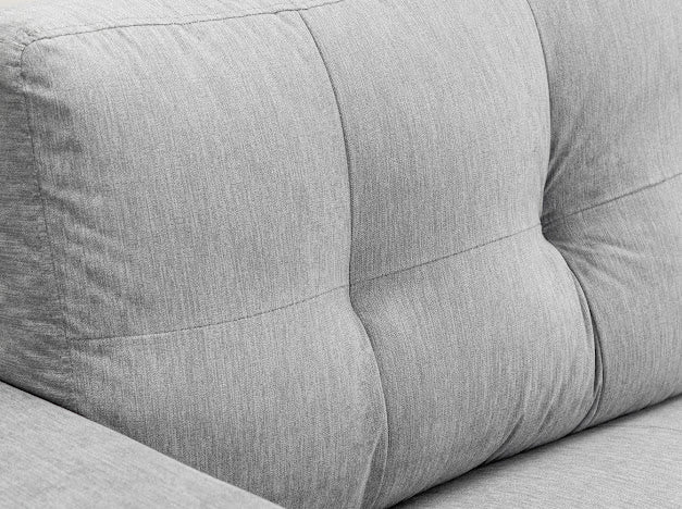 Jerry Sofa Set Fabric | Grey