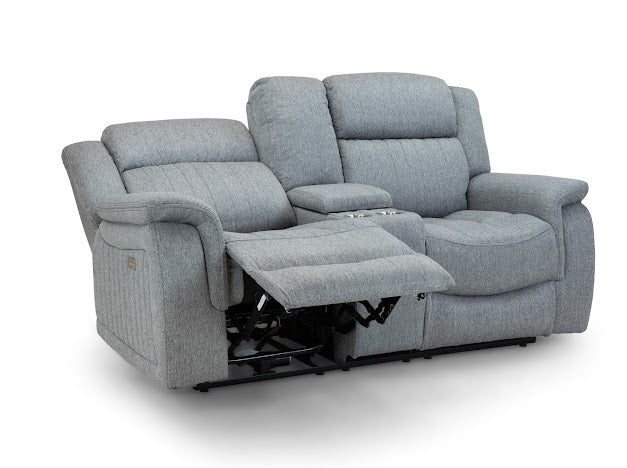 Linden Recliner Sofa Set | Grey