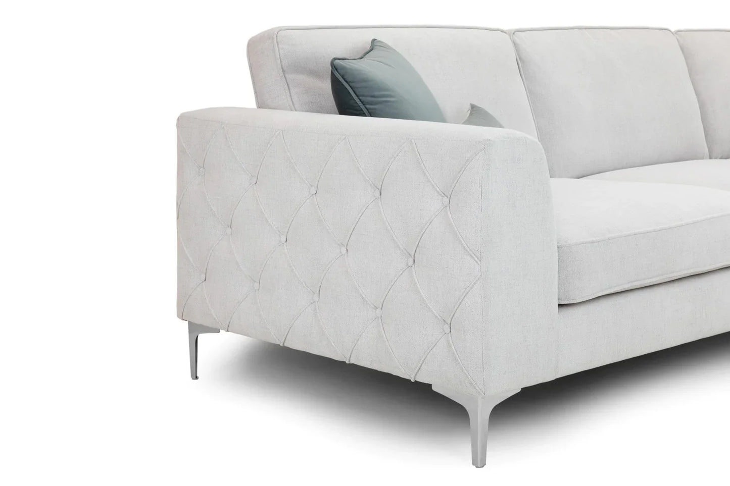 Rocco Sofa Large Corner | Stone