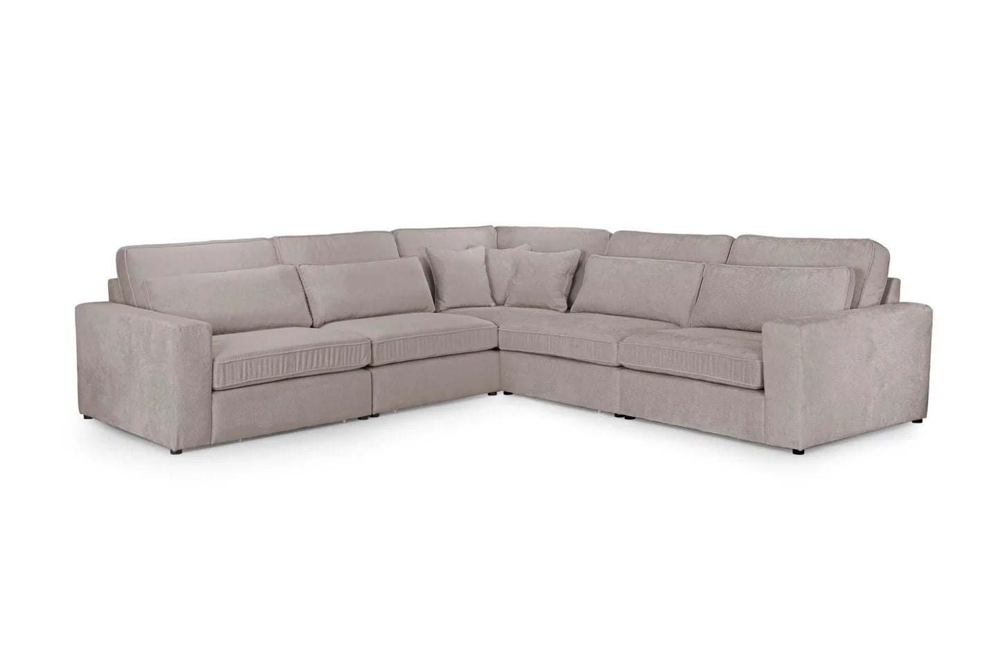 Kiana Modular Sofa Large Corner | Grey,Ivory,Mocha