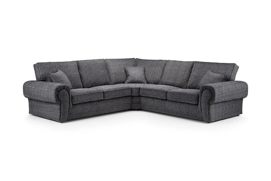 Wilcot Sofa Set Large Corner | Grey