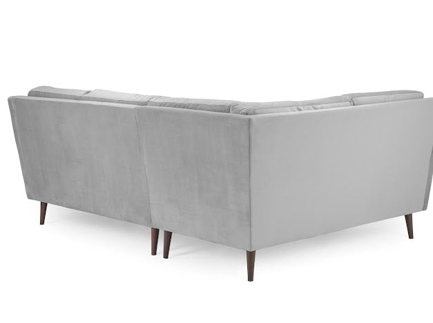 Halston Sofa Left Hand Facing Corner | Grey,Blue