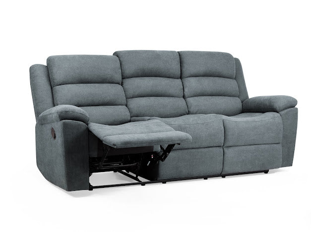 Sable Recliner Sofa Set | Grey