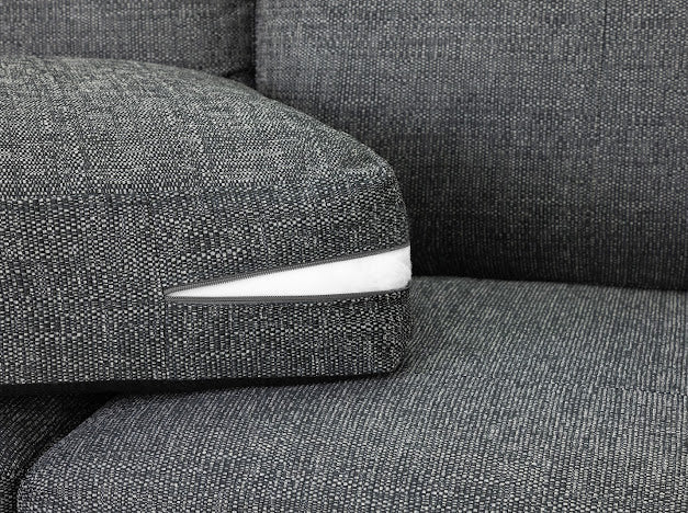 Bento Sofa Left Hand Facing Corner | Slate,Silver