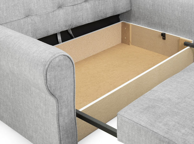Sorrel Sofa Bed 2 Seater | Grey,Beige