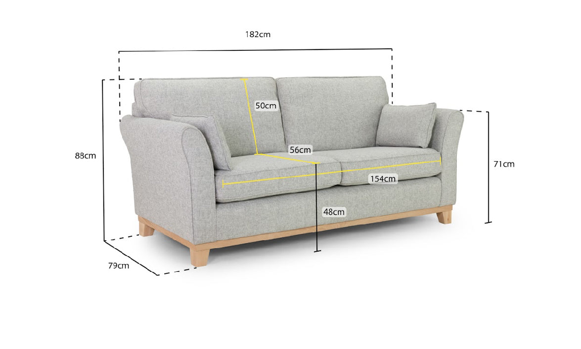 Delta Sofa Set | Grey