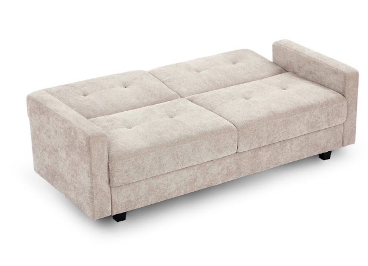 Hive Sofa Bed 3 Seater | Grey,Beige