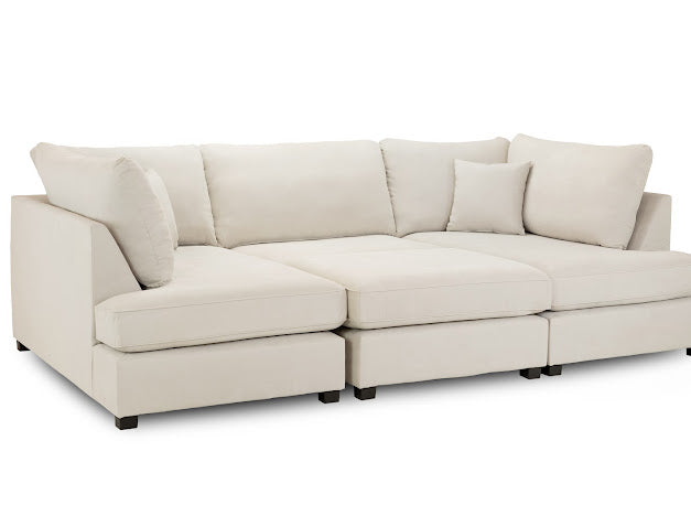 Carnaby Sofa U Shape Corner | Grey,Black,Beige