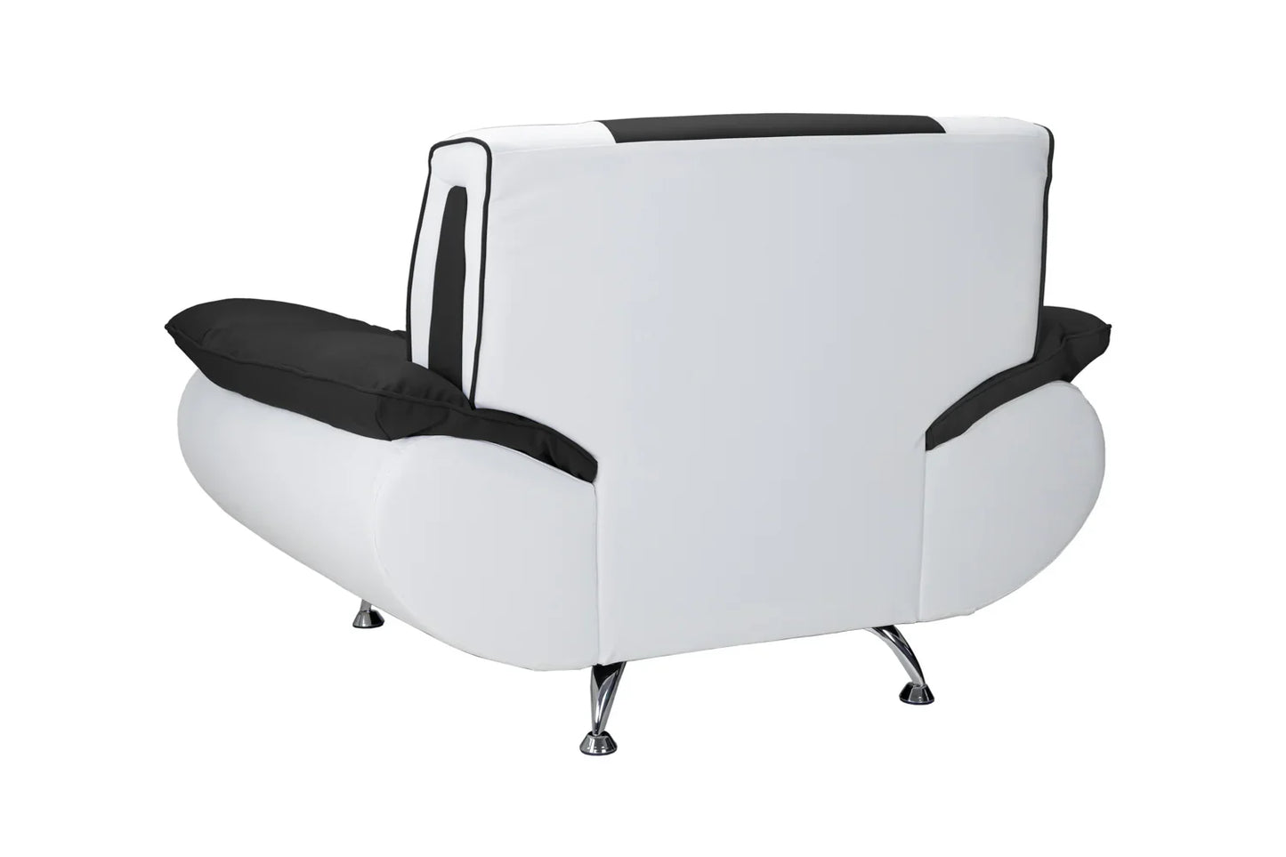 Napoli Sofa Armchair | Black/White
