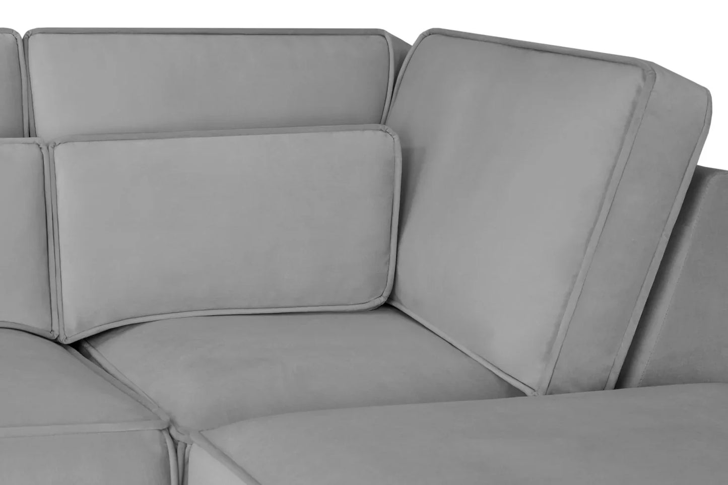 Sloane Sofa U Shape Corner | Grey,Black,Silver,Cream