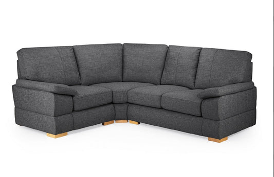 Bento Sofa Left Hand Facing Corner | Slate,Silver