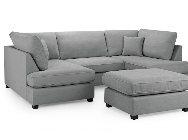 Carnaby Sofa U Shape Corner | Grey,Black,Beige