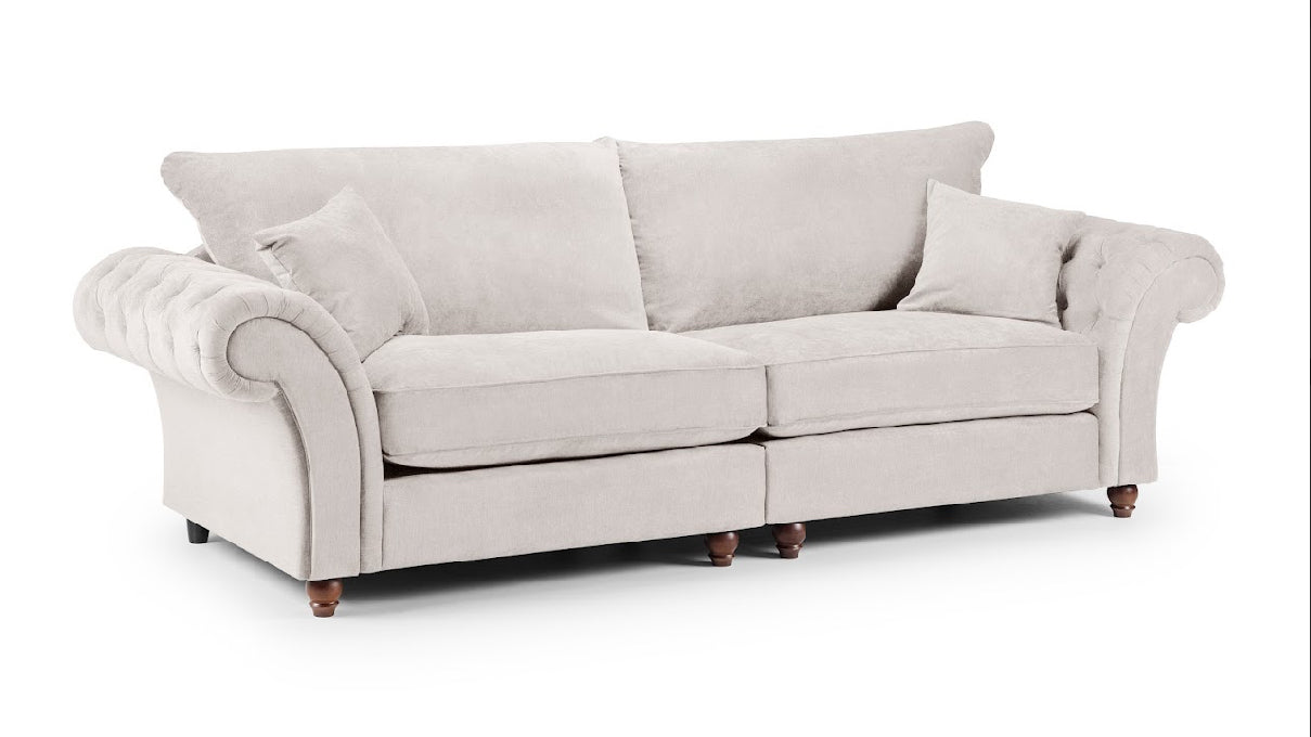 Windsor Sofa Set 4 Seater | Grey,Stone