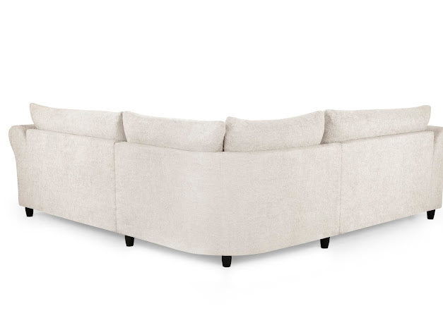 Ashley Large Corner Sofas | Cream,Slate