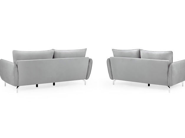 Lavard Sofa Set | Plush Grey