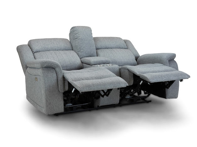 Linden Recliner Sofa Set | Grey