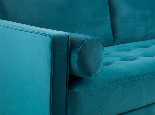 Harper Sofa Set | Plush Teal