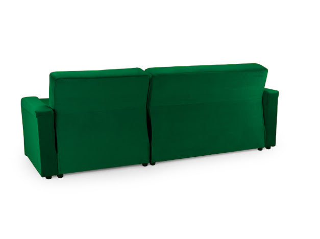 Kair Sofa Bed Corner | Grey,Green,Teal