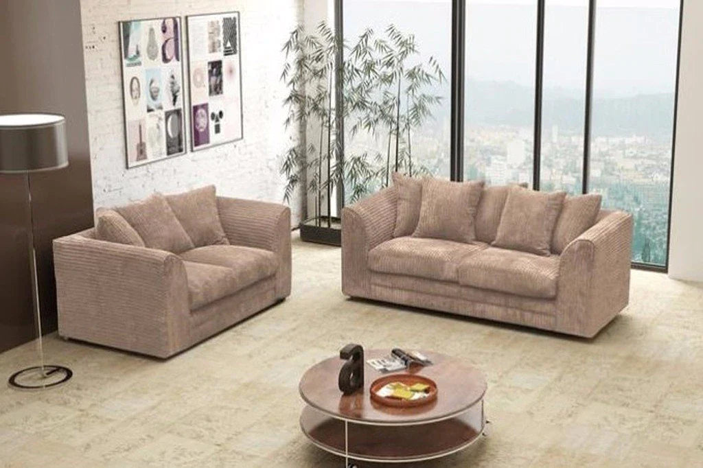 Coffee Jumbo Cord Sofa