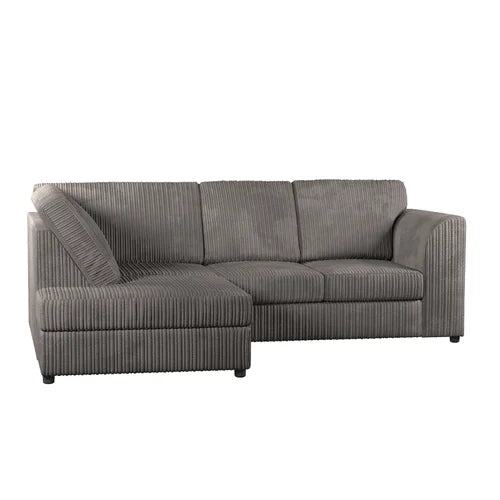 Grey Fullback Jumbo Cord Sofa