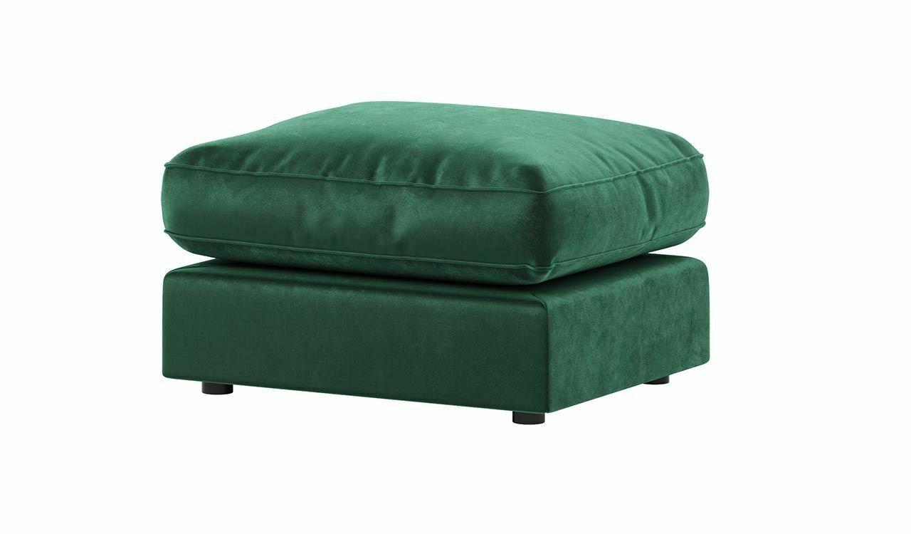 Green Plush Velvet Sofas